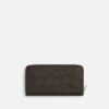 Intrecciato Zip Around Wallet