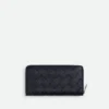 Intrecciato Zip Around Wallet