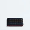Intrecciato Zip Around Wallet