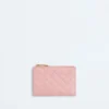 Intrecciato Zipped Card Case