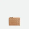 Intrecciato Zipped Card Case