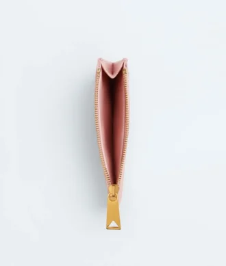 Intrecciato Zipped Card Case