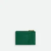 Intrecciato Zipped Card Case