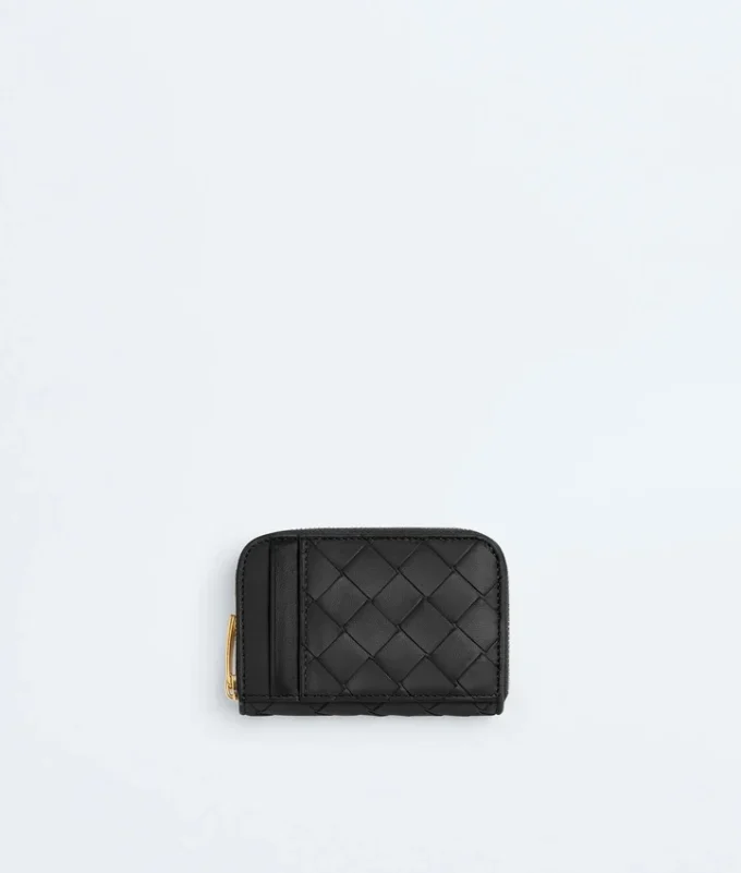 Intrecciato Zipped Coin Purse