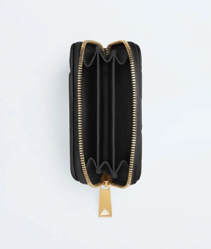 Intrecciato Zipped Coin Purse