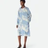 Italian Postcard Silk Dress