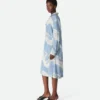 Italian Postcard Silk Dress