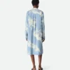 Italian Postcard Silk Dress