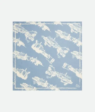 Italian Postcard Silk Foulard