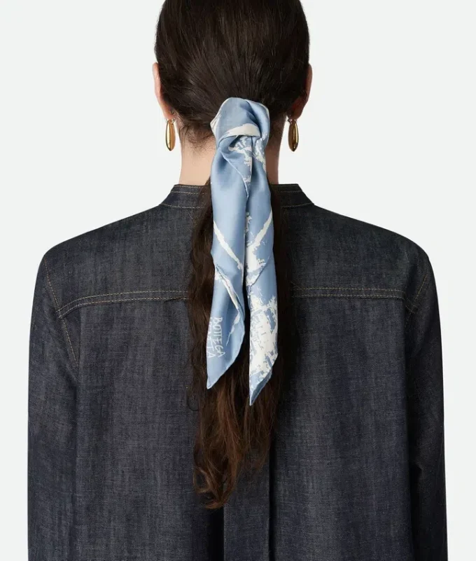 Italian Postcard Silk Foulard