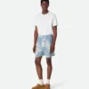 Italian Postcard Silk Shorts