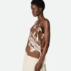 Italian Postcard Silk Top