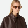Knot Rectangular Sunglasses