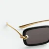 Knot Rectangular Sunglasses