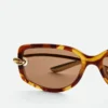 Knot Rectangular Sunglasses