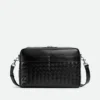 Large Intrecciato Camera Bag with Pocket