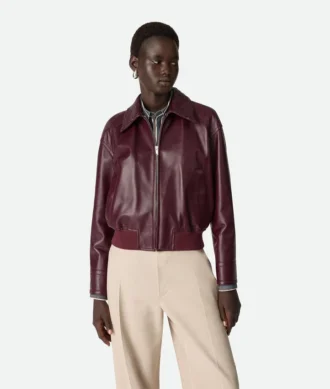 Leather Blouson