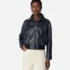 Leather Blouson