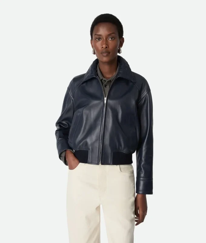 Leather Blouson