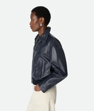 Leather Blouson