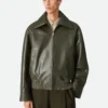 Leather Blouson