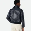 Leather Blouson