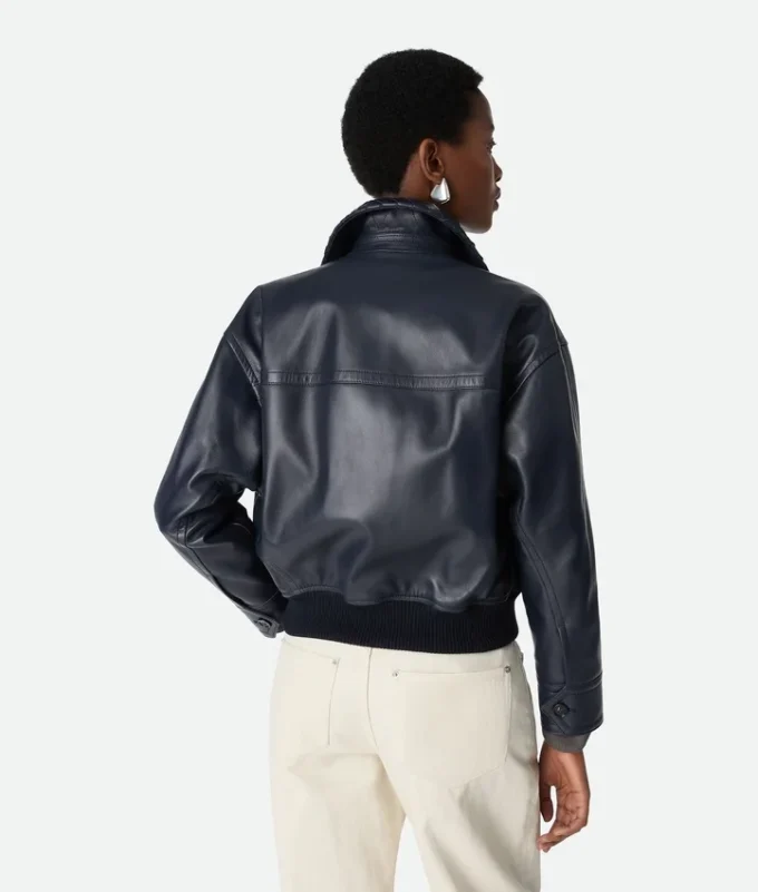 Leather Blouson