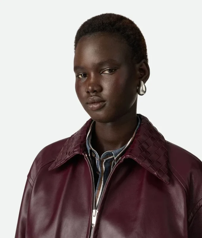 Leather Blouson