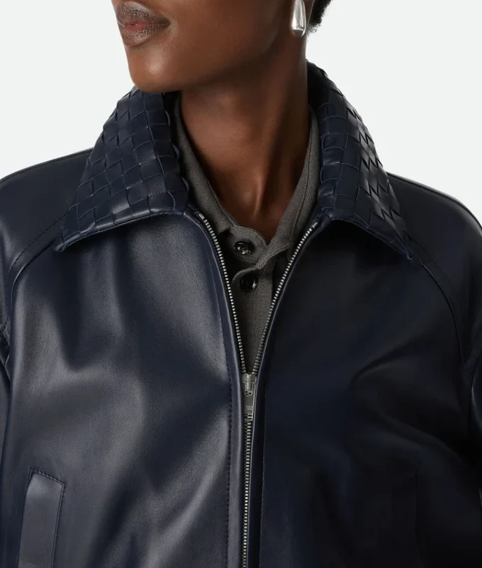 Leather Blouson
