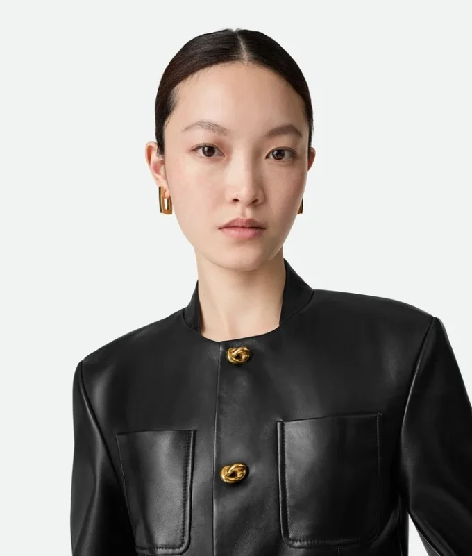 Leather Blouson