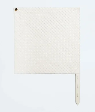 Leather Intrecciato Foulard