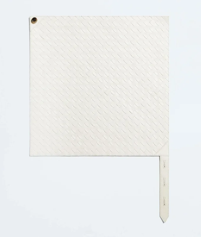 Leather Intrecciato Foulard