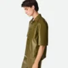 Leather Nappa Shirt