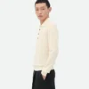 Light Fine Cashmere Polo Jumper