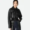 Light Leather Blouson
