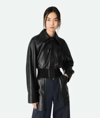Light Leather Blouson