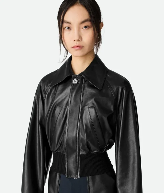 Light Leather Blouson