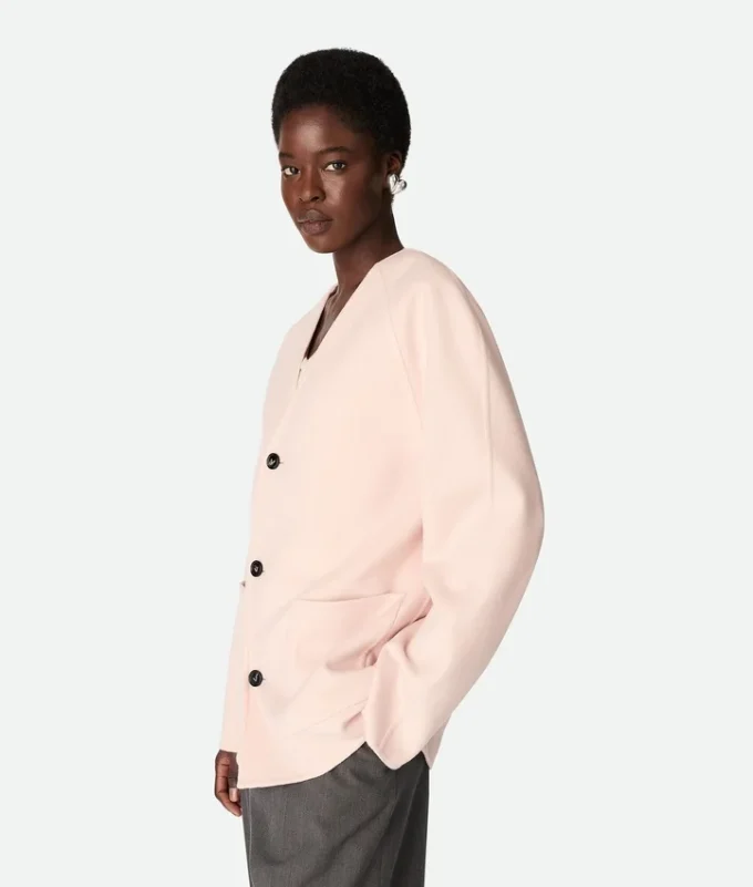 Light Wool and Cashmere Coat