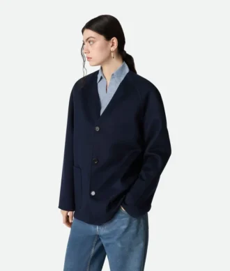 Light Wool and Cashmere Coat