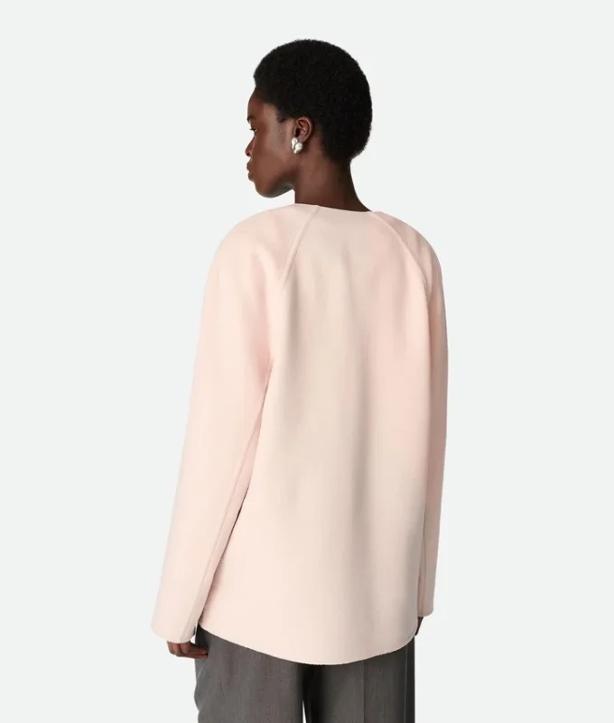 Light Wool and Cashmere Coat