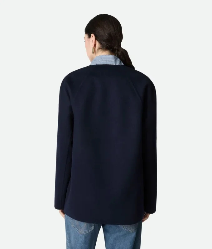 Light Wool and Cashmere Coat