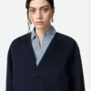 Light Wool and Cashmere Coat