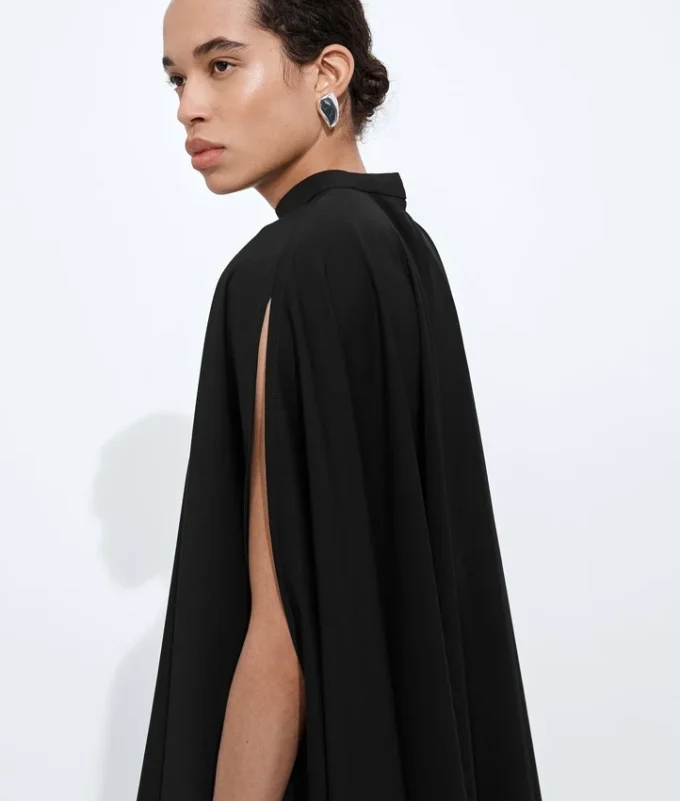 Light Wool Kaftan Dress