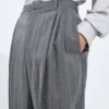 Light Wool Pinstripes Pants