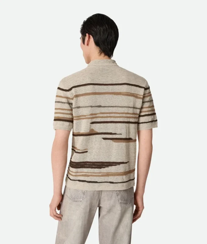 Linen and Cotton Polo