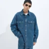 Medium Indigo Denim Overshirt