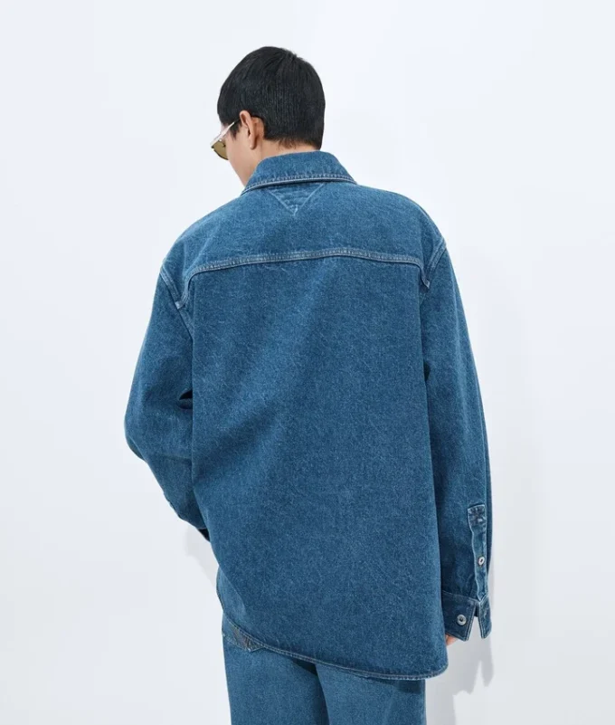 Medium Indigo Denim Overshirt