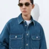 Medium Indigo Denim Overshirt
