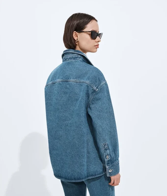Medium Indigo Denim Shirt