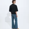 Medium Indigo Flared Jeans